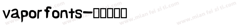 vapor fonts字体转换